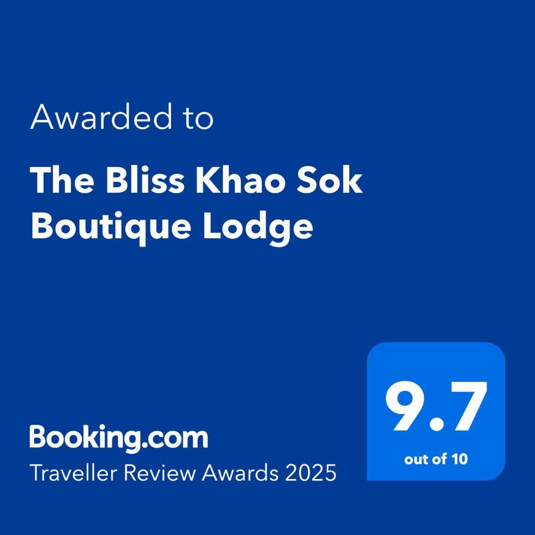 The Bliss Khao Sok Boutique Lodge Khao Sok National Park Zewnętrze zdjęcie
